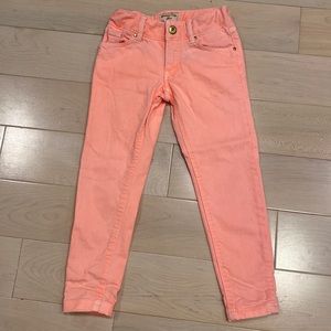 Massimo Dutti girls pink jeans